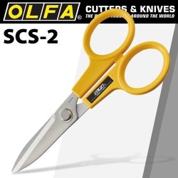 Olfa Olfa Scissors W serrated Ss Blades SCS-2