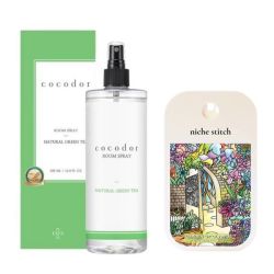 Cocod'or Room Spray-natural Green Tea And Pocket Perfume- Garden Of Olympus