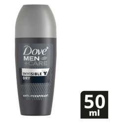 Dove Men + Care Invisible Dry Antiperspirant Roll On Deodorant 50ML