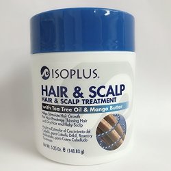 Isoplus Hair & Scalp Treatment 5.2 Oz Treatment With Tea Tree Oil & Mango Butter