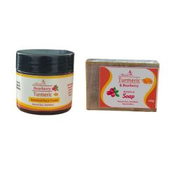 Bearberry Turmeric Beauty Set Cream 50G Soap 100G