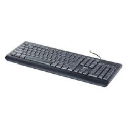 RCT K19 104 Key USB Keyboard Black