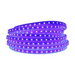 Meteor 220V LED Strip Light With Power Supply & End Cap Blue 10 Metres