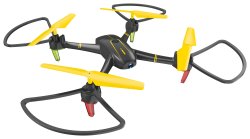 Helicute Petrel Drone - Black And YELLOW|720P Wifi Wide Angle Lens CAMERA|28 Minutes Flying TIME|3.7
