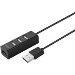 Astrum UH050 4 Ports Multi-port USB Hub Black