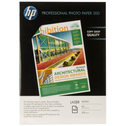 Hp Professional Glossy Laser Photo Paper 200 G m-100 Sht a4 210 X 297 Mm