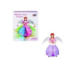 Doll Battery Operated Dancing Fairy With Light Music Asstd - 2 Pack