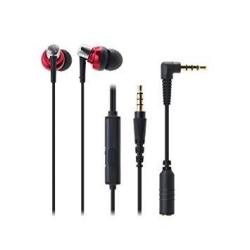 Audio Technica ATH-CKM300ISRD Sonic Pro In-ear Headphones Red