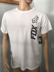 Fox Mens T-Shirt White - XL