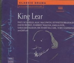 King Lear Set of 3 Audio CDs New Cambridge Shakespeare Audio