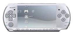 Sony PSP Playstation Portable Console Japan Model PSP-3000 Mystic Silver Japan Import