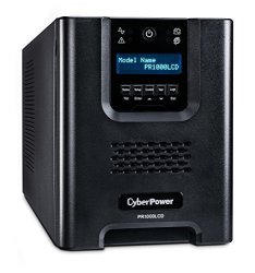 CyberPower PR1000LCD Smart App Sinewave Ups System 1000VA 1000W 8 Outlets Avr Mini-tower