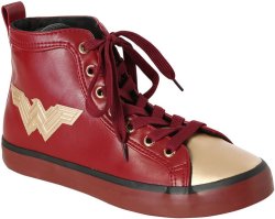 Wonder Woman - Pu High Top Shoes 11