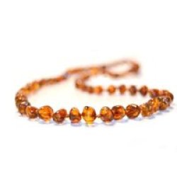 Baltic Amber - Teething Necklace - Cognac