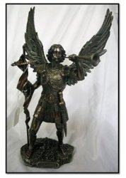Bronze Archangel Gabriel - 34x18cm - Male