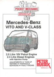 Peter Russek Mercedes-benz Vito & V-class Till 2000 Vehicle Manual