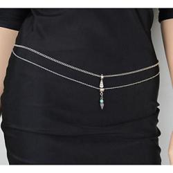 Alloy Belly Chain Product Code M04821835 - One Size Silver Alloy
