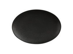 Maxwell & Williams Caviar Black Oval Platters Set Of 4 Medium