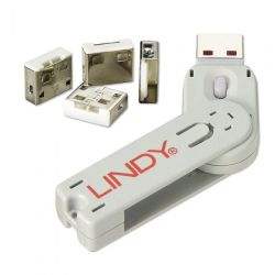Port USB Blocker - Pack Of 4 Color Code: White