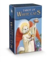 Tarot Of White Cats - MINI Tarot Cards