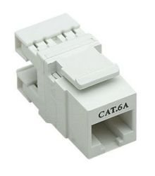 10 Intellinet Gigabit CAT6A Utp 180 Keystone Jack