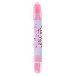 Globeagle Nail Correction Pen Nail Polish Sticker Cleaner Pen With 3 Pen-points Pink