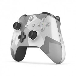 Microsoft Xbox One Wireless Controller In White Grey Camo Bluetooth