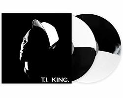 King T.i Limited Edition White And Black Split 2X Vinyl Lp