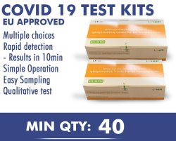 Eu Approved COVID-19 Rapid Test - Min Order 40 Tests