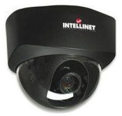 Intellinet NFD30 Network Dome Camera MPEG4 + Motion-jpeg Dual Mode Poe Audio
