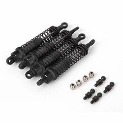 Germerse Rc Carfront And Rear Shock Absorbers 80MM Rc Car Shock Absorbers Rc Car Front Aluminum Alloy Rc Car Accessory Portable Durable For Rc
