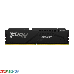 Kingston Fury Beast Black Pnp 16GB 1X16GB DDR5 4800MT S CL38 KF548C38BB-16