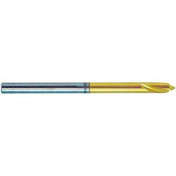 Keo 32144 High-speed Steel Nc Spotting Drill Bit Tin Coated Round Shank Right Hand Flute 90 Degree Point Angle 1 4" Body Diameter 6" Overall Length