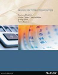 Business Math Brief: Pearson New International Edition Paperback 10TH Edition