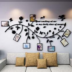 Family Tree Large Wall Decal. Peel & Stick Vinyl Sheet Easy To Install & Apply History Decor Mural For Home Bedroom Stencil Decoration. Diy