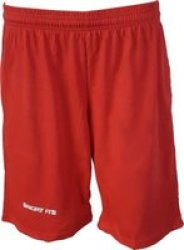 Men Shorts Large Red