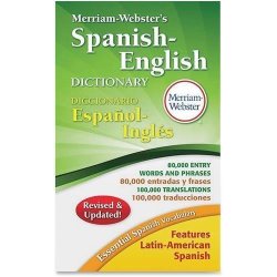 824 Merriam-webster Spanish-english Dictionary Dictionary Printed Book - Spanish English - Softcover