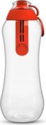 Water Bottle With Filter Cartridge 0 7 Litre Red