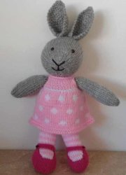 Girl Or Boy Knitted Rabbit