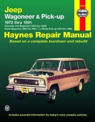 Haynes 50029 Jeep Wagoneer & Pick-up 1972 To 1991 Repair Manual
