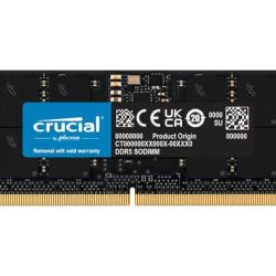 Crucial 16GB 5200MHZ DDR5 Sodimm Notebook Memory