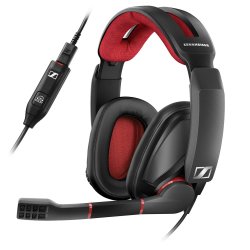 Sennheiser GSP-350 Over Ear Gaming Headphones - Red