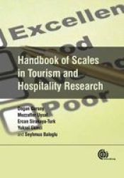 Handbook Of Scales In Tourism And Hospitality Research Hardcover