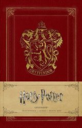 Harry Potter: Gryffindor Ruled Notebook - Insight Editions Notebook Blank Book