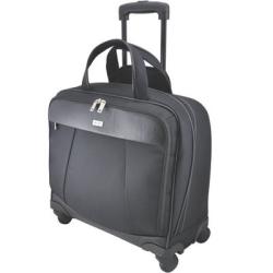 Busby Proline Executive Business Laptop Trolley Bag Black