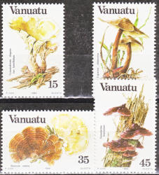 Vanuatu 1984 Fungi Sg 377-80 Complete Unmounted Mint Set