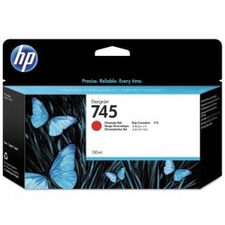 HP 745 130-ML Designjet Chromatic Red Ink Cartridge F9K00A