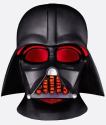Star Wars Darth Vader - 3D Mood Light - Black Head - Large 26CM UK Plug