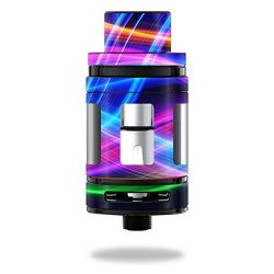 Skin For Smok MINI TFV8 Big Baby Beast Light Waves Mightyskins Protective Durable And Unique Vinyl Decal Wrap Cover Easy To Apply