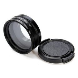UV 37MM Cpl Filter Lens Adapter Protector Set For Gopro Hero 3 3